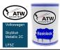 Preview: Volkswagen, Skyblue Metallic 2C, LF5Z: 500ml Lackdose, von ATW Autoteile West.